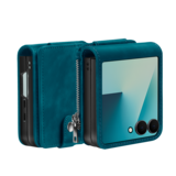ShieldCase® Samsung Galaxy Z Flip 7 leren hoesje met afneembare portemonnee (donkerblauw) ShieldCase® Samsung Galaxy Z Flip 7 leren hoesje met afneembare portemonnee (donkerblauw)