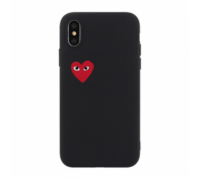 ShieldCase® Heart Eyes iPhone Xs Max hoesje (zwart) ShieldCase® Heart Eyes iPhone Xs Max hoesje (zwart)