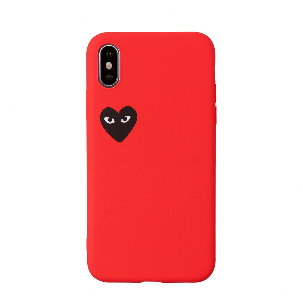 ShieldCase® ShieldCase Heart Eyes iPhone 7/8/SE hoesje (rood) ShieldCase® ShieldCase Heart Eyes iPhone 7/8/SE hoesje (rood)