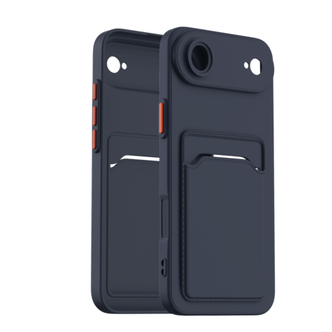 ShieldCase® ShieldCase iPhone Air Back cover met pasjeshouder (donkerblauw) ShieldCase® ShieldCase iPhone Air Back cover met pasjeshouder (donkerblauw)