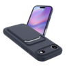 ShieldCase® ShieldCase iPhone Air siliconen hoesje met pasjeshouder (donkerblauw)