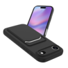 ShieldCase® ShieldCase iPhone Air siliconen hoesje met pasjeshouder (zwart)