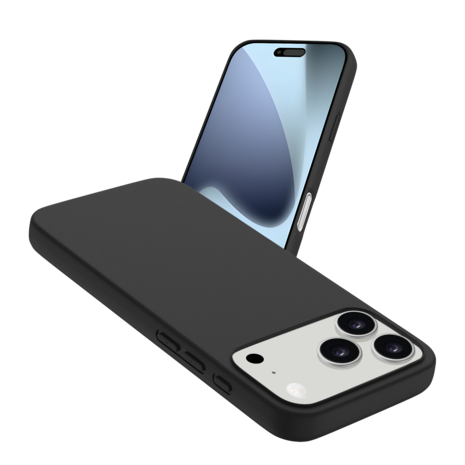 Ceezs Ceezs iPhone 17 Pro Max hoesje siliconen (zwart)