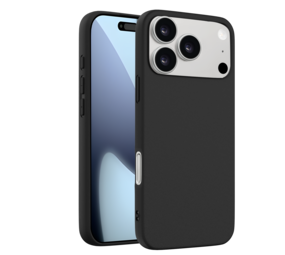 Ceezs iPhone 17 Pro Max hoesje siliconen (zwart)