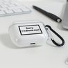 ShieldCase® Shieldcase Quote Airpods Pro Case (transparant) ShieldCase® Shieldcase Quote Airpods Pro Case (transparant)