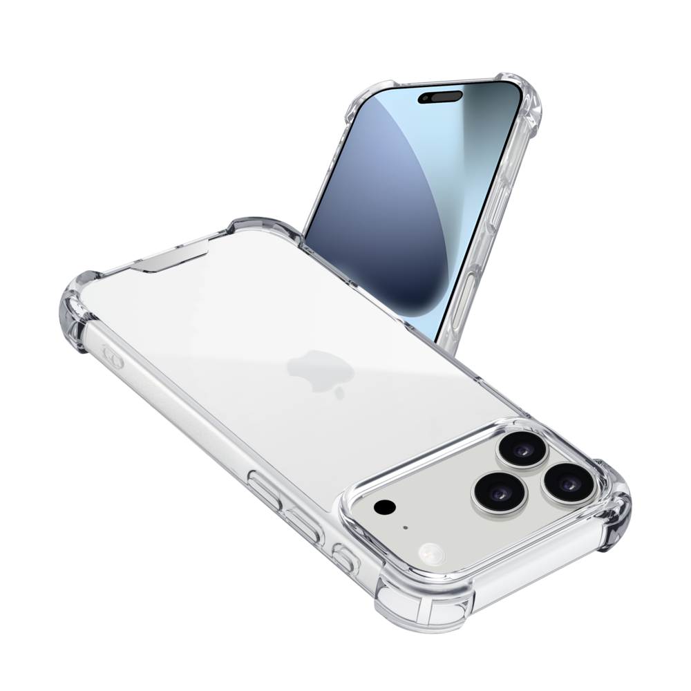 ShieldCase® ShieldCase iPhone 17 Pro Shock case (transparant) ShieldCase® ShieldCase iPhone 17 Pro Shock case (transparant)