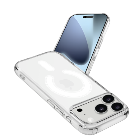 ShieldCase® ShieldCase iPhone 17 Pro transparant MagSafe hoesje