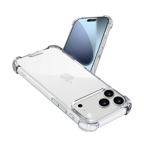 ShieldCase® ShieldCase iPhone 17 Pro Max Shock case (transparant) ShieldCase® ShieldCase iPhone 17 Pro Max Shock case (transparant)
