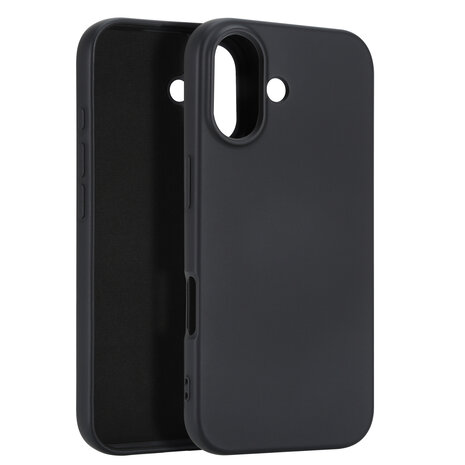 ShieldCase® ShieldCase iPhone 17 siliconen hoesje (zwart)