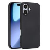 ShieldCase® iPhone 17 siliconen hoesje (zwart)