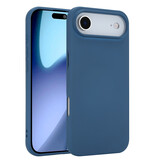 ShieldCase® iPhone Air siliconen hoesje (donkerblauw)