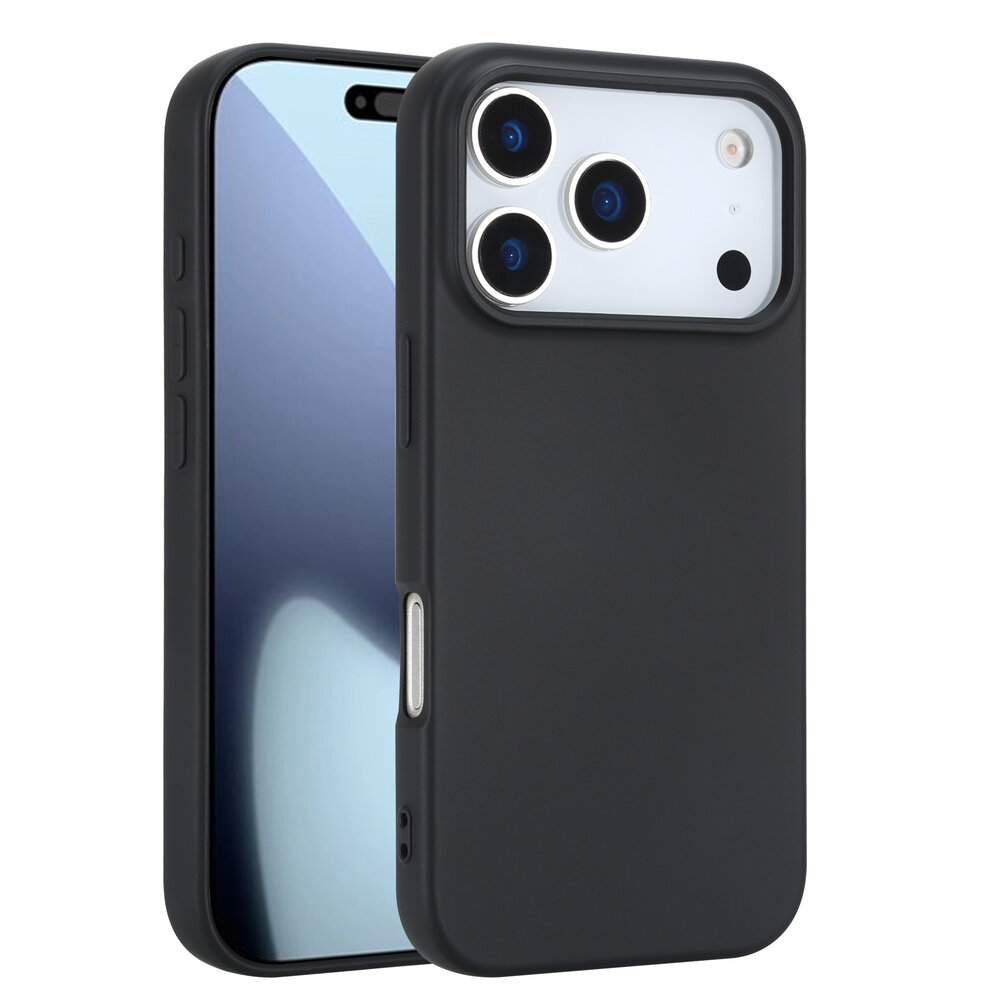 ShieldCase® ShieldCase iPhone 17 Pro siliconen hoesje (zwart)