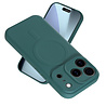 ShieldCase® ShieldCase iPhone 17 Pro Siliconen MagSafe back cover (donkergroen)