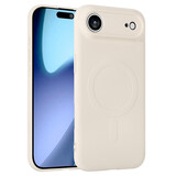 ShieldCase® iPhone Air Siliconen MagSafe back cover (beige)
