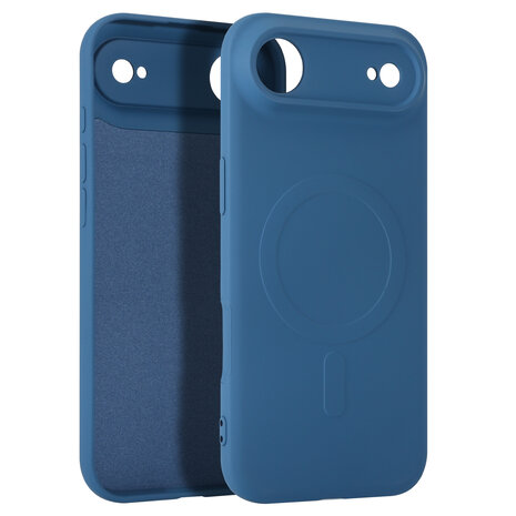 ShieldCase® ShieldCase iPhone Air Siliconen MagSafe back cover (donkerblauw)