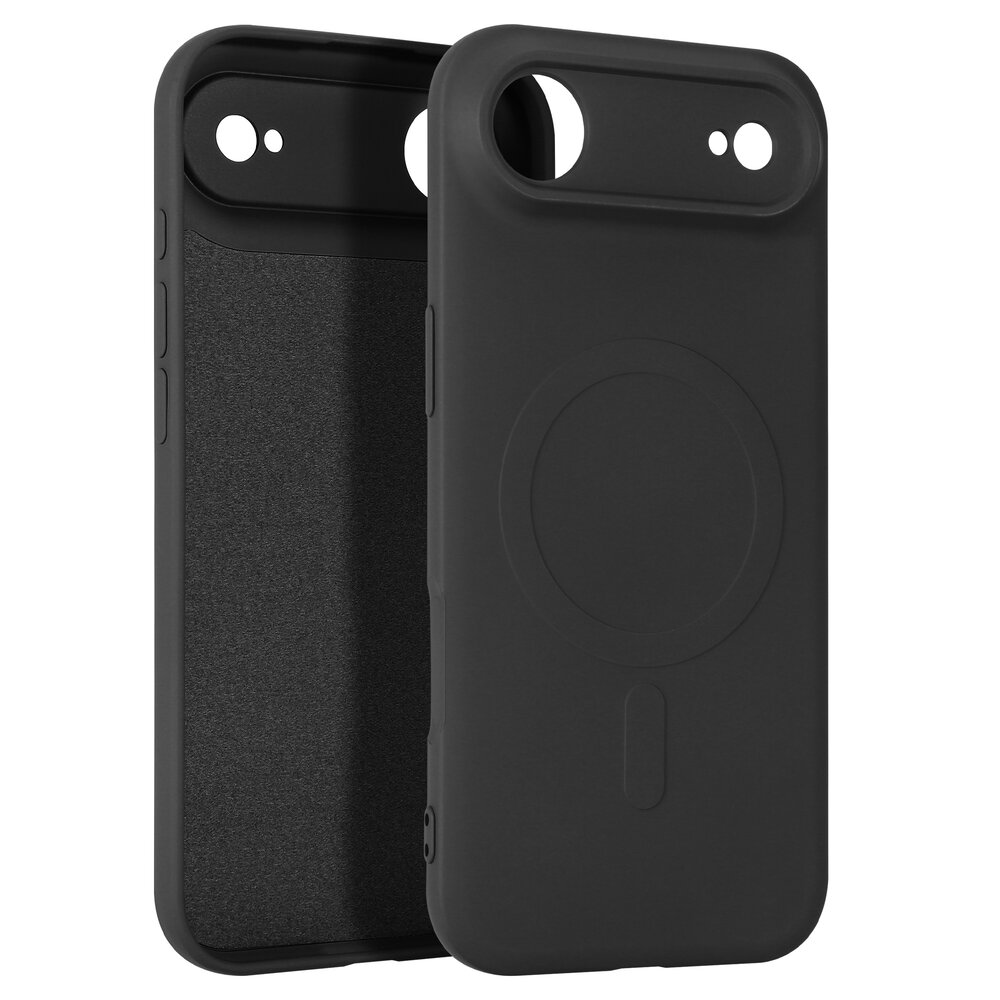 ShieldCase® ShieldCase iPhone Air Siliconen MagSafe back cover (zwart)