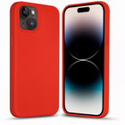 Coverzs Coverzs Solid silicone case iPhone 14 (rosé)