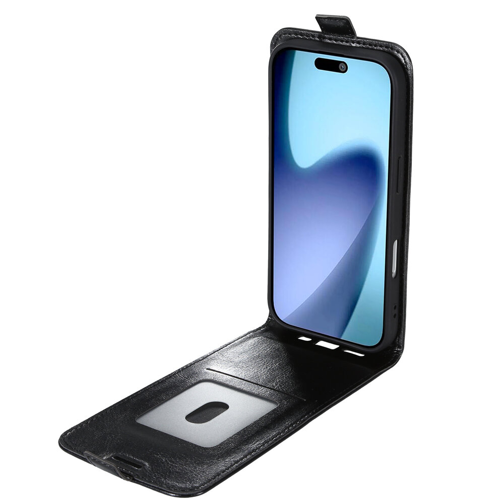 ShieldCase® ShieldCase iPhone 17 flipcase (zwart) ShieldCase® ShieldCase iPhone 17 flipcase (zwart)