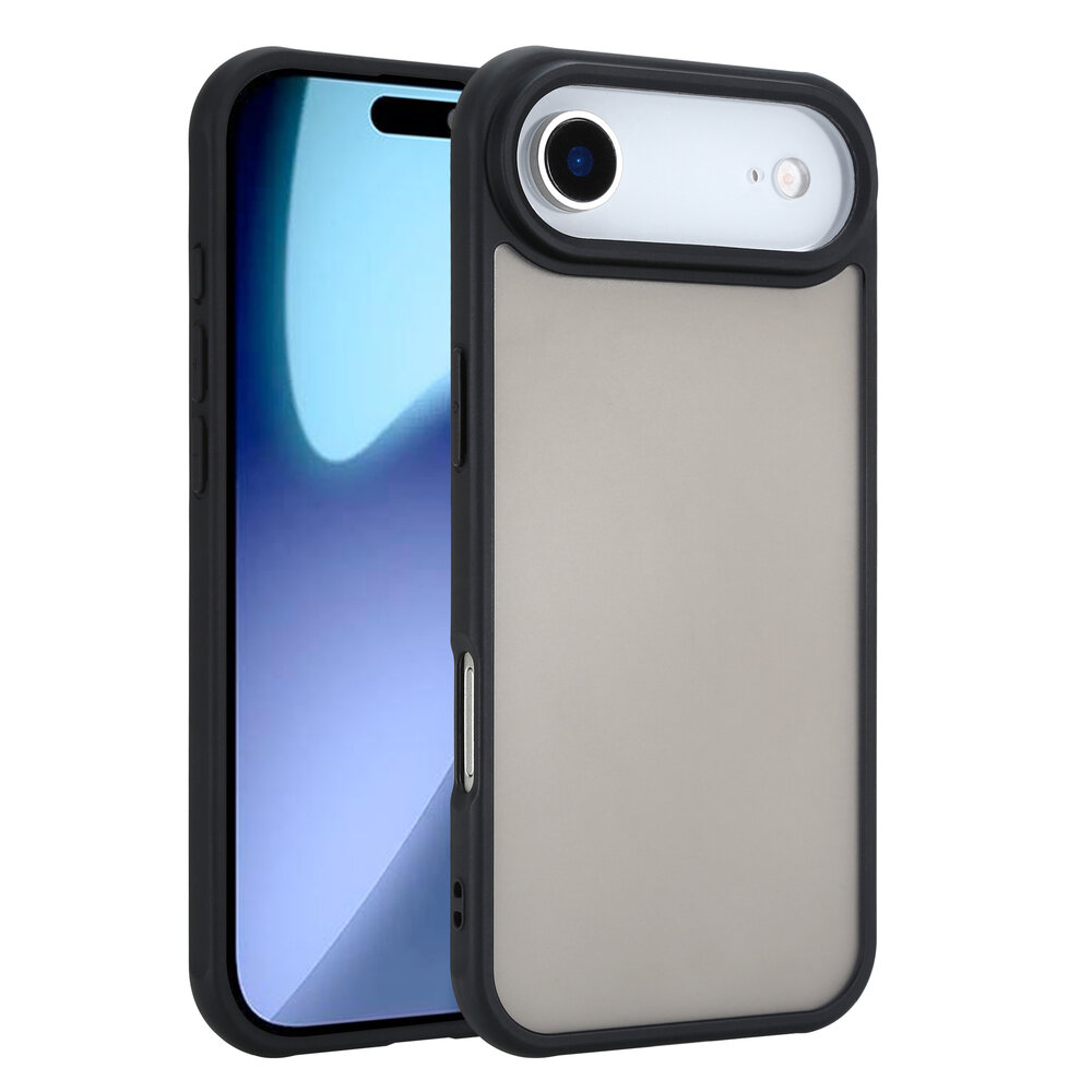 Coverzs Coverzs iPhone Air matte Hardcase (zwart) Coverzs Coverzs iPhone Air matte Hardcase (zwart)
