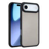 Coverzs iPhone Air matte Hardcase (zwart) Coverzs iPhone Air matte Hardcase (zwart)
