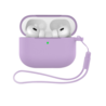 ShieldCase® ShieldCase Airpods Pro 3 silicone case met koordje (paars)