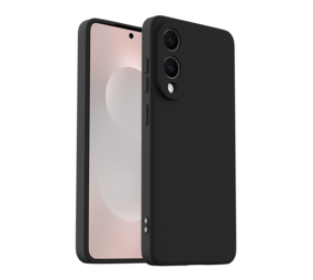 ShieldCase® Samsung Galaxy S25 Edge siliconen hoesje (zwart)