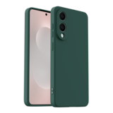 ShieldCase® Samsung Galaxy S25 Edge siliconen hoesje (donkergroen)