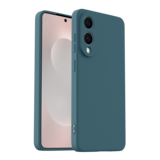 ShieldCase® Samsung Galaxy S25 Edge siliconen hoesje (donkerblauw)