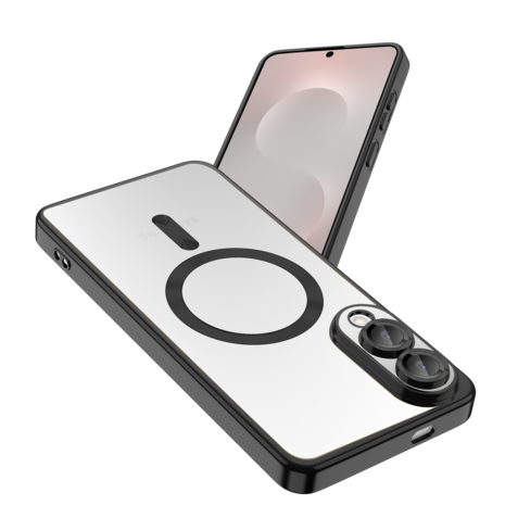 Coverzs Coverzs Samsung Galaxy S25 Edge MagSafe hoesje met camera cover (zwart) Coverzs Coverzs Samsung Galaxy S25 Edge MagSafe hoesje met camera cover (zwart)