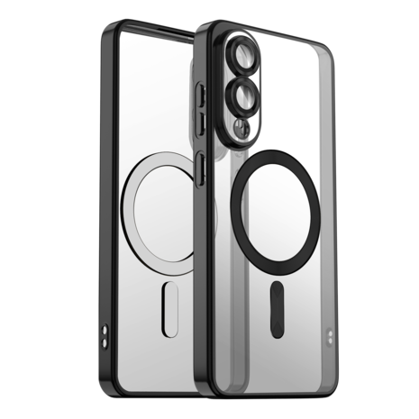 Coverzs Coverzs Samsung Galaxy S25 Edge MagSafe hoesje met camera cover (zwart) Coverzs Coverzs Samsung Galaxy S25 Edge MagSafe hoesje met camera cover (zwart)