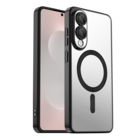 Coverzs Coverzs Samsung Galaxy S25 Edge MagSafe hoesje met camera cover (zwart)