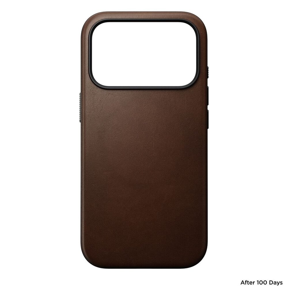 Nomad Nomad iPhone 17 Pro Modern Leather case (bruin)