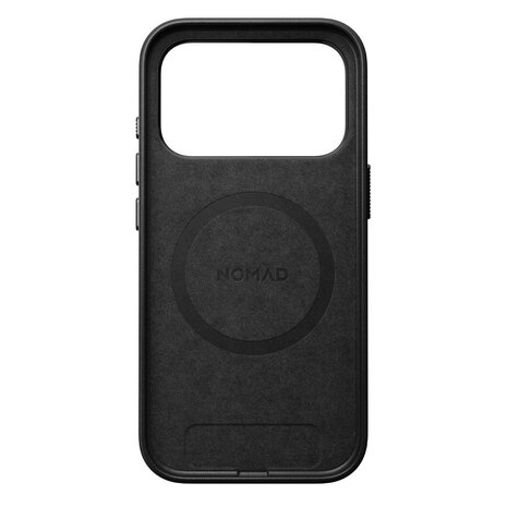 Nomad Nomad iPhone 17 Pro Traditional Leather case (zwart)