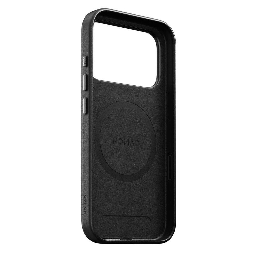 Nomad Nomad iPhone 17 Pro Traditional Leather case (zwart)