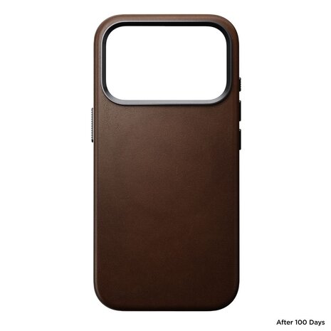 Nomad Nomad iPhone 17 Pro Traditional Leather case (bruin)