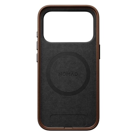 Nomad Nomad iPhone 17 Pro Traditional Leather case (bruin)