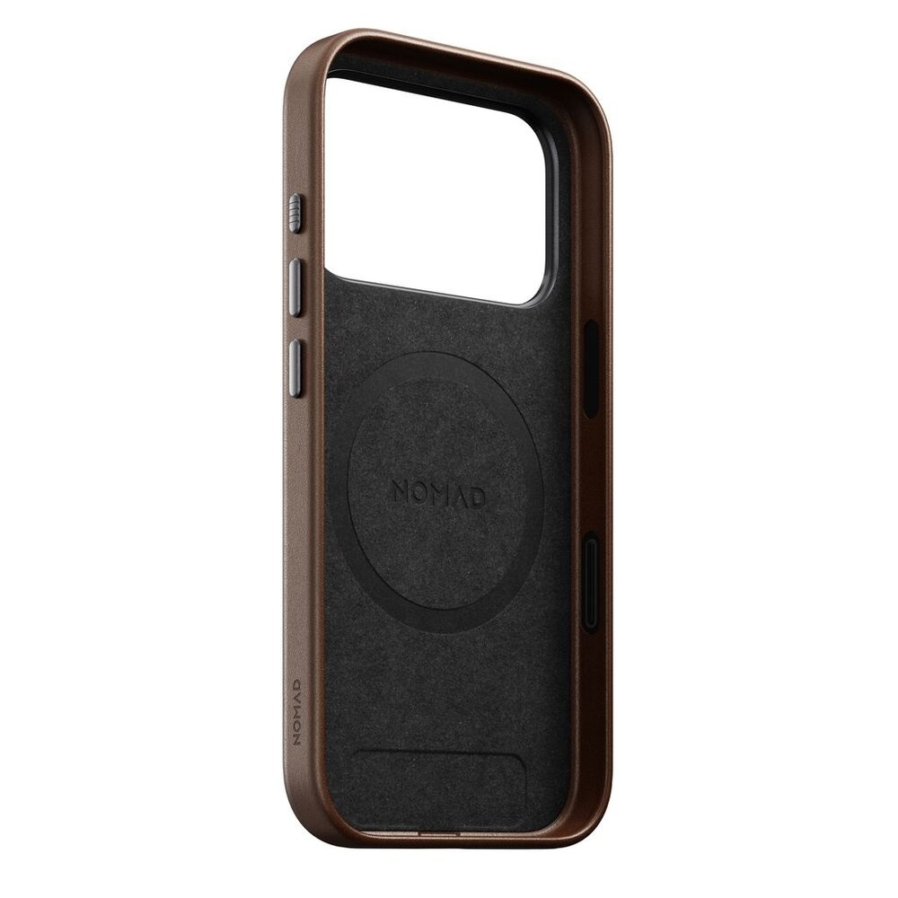 Nomad Nomad iPhone 17 Pro Traditional Leather case (bruin)
