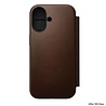 Nomad Nomad iPhone 17 Modern Leather Folio case (bruin)
