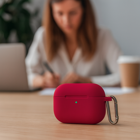 ShieldCase® Shieldcase Airpods Pro 3 silicone case (bordeaux)