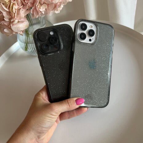 xoxo Wildhearts xoxo Wildhearts Sparkle Away - Zwart - iPhone Air xoxo Wildhearts xoxo Wildhearts Sparkle Away - Zwart - iPhone Air