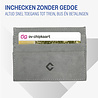 Coverzs Coverzs Alcantara pasjeshouder (grijs) Coverzs Coverzs Alcantara pasjeshouder (grijs)