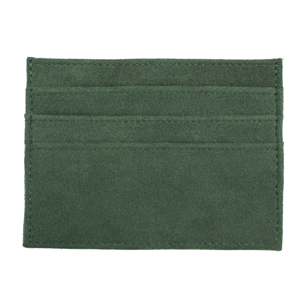 Coverzs Coverzs Alcantara pasjeshouder (donkergroen) Coverzs Coverzs Alcantara pasjeshouder (donkergroen)