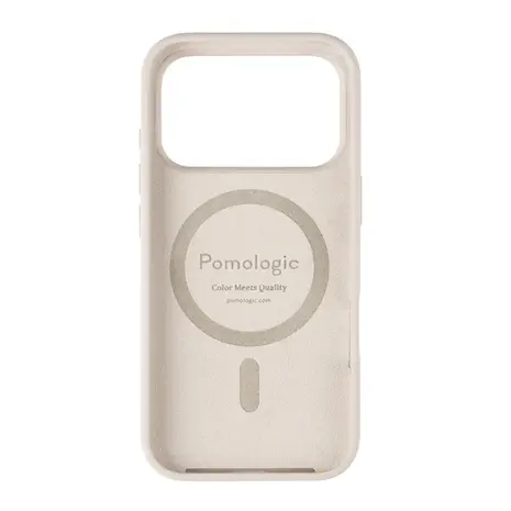 Pomologic Pomologic iPhone 17 Pro Max CoverCase met MagSafe (ivory)