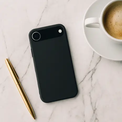 Ceezs Ceezs iPhone Air hoesje siliconen (zwart)