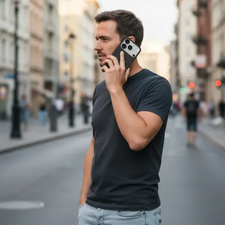 Ceezs Ceezs iPhone 17 Pro hoesje siliconen (zwart)