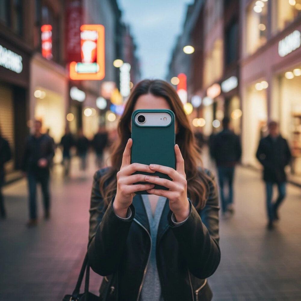 ShieldCase® ShieldCase iPhone Air siliconen hoesje (donkergroen)