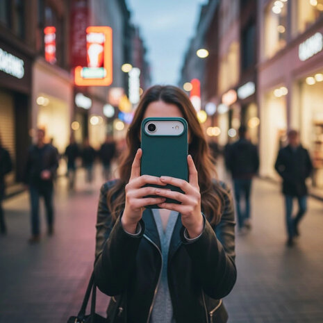 ShieldCase® ShieldCase iPhone Air siliconen hoesje (donkergroen)