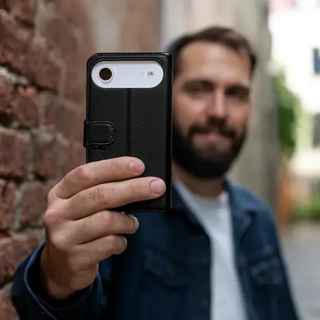 ShieldCase® ShieldCase iPhone Air Bookcase (zwart) ShieldCase® ShieldCase iPhone Air Bookcase (zwart)