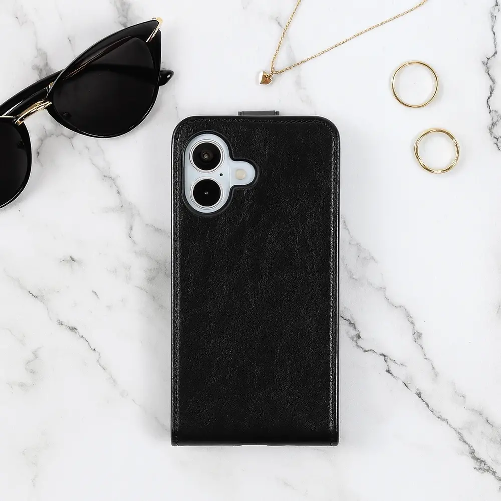 ShieldCase® ShieldCase iPhone 17 flipcase (zwart) ShieldCase® ShieldCase iPhone 17 flipcase (zwart)