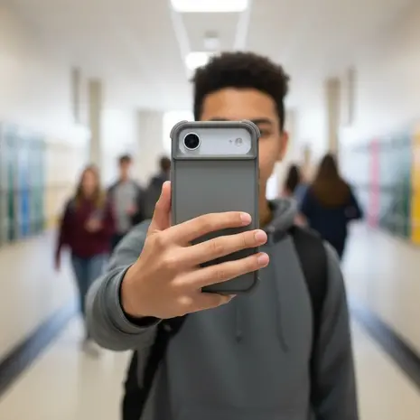 Coverzs Coverzs iPhone Air matte shock case (grijs)